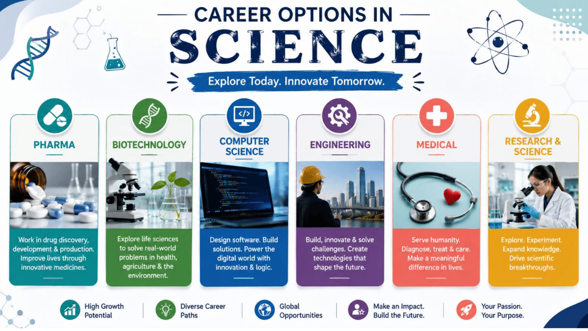 Best Career Options After 12th Science